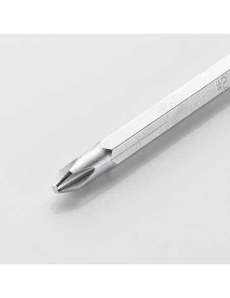 Destornillador ALYCO INTERCAMB. PH2 PLANA 6mm 175mm