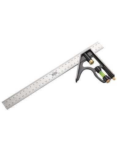Escuadra de Acero Inoxidable ALYÑCO Multifunción 10 EN 1 400 mm