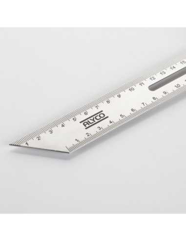 Falsa Escuadra de Acero ALYCO 10 en 1 300mm