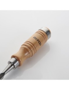 Formón para Madera ALYCO 8 mm Mango de Madera 2
