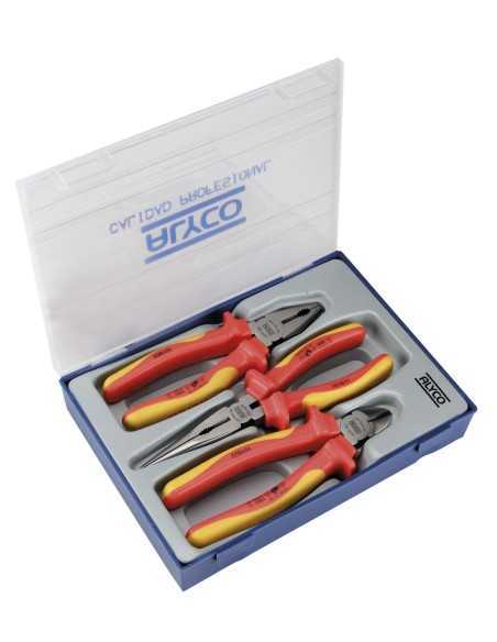 Alicates ALYCO Juego 3 Unidades Mangos Aislados