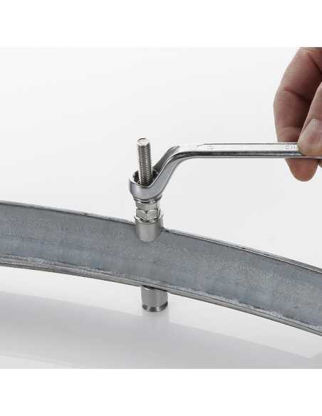 LLAVE ACODADA 2 BOCAS 30X32