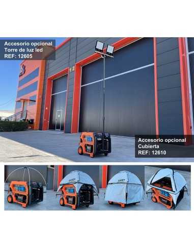 Generador Eléctrico A Gasolina GENERGY Ezcaray Es 5500w G | Ferretería Cahersa