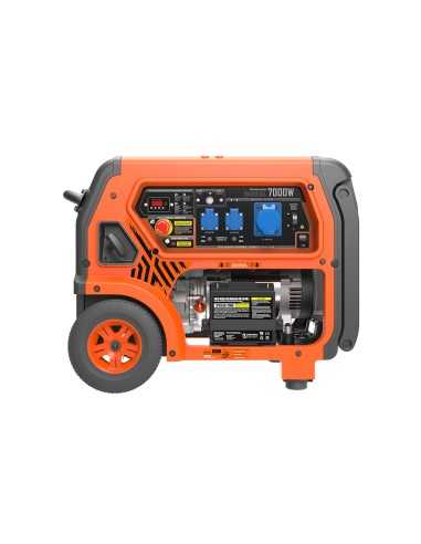 Generador Eléctrico A Gasolina GENERGY Baqueira 7000w GEN | Ferretería Cahersa