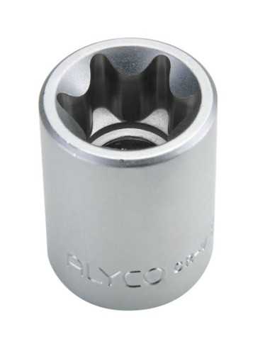 Llave de Vaso ALYCO 1/2 TORX HEMBRA E18
