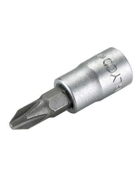 Llave de Vaso ALYCO 1/4 CON PUNTA PH2