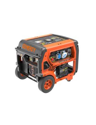 Generador Eléctrico A Gasolina GENERGY Baqueira S 7000w G | Ferretería Cahersa