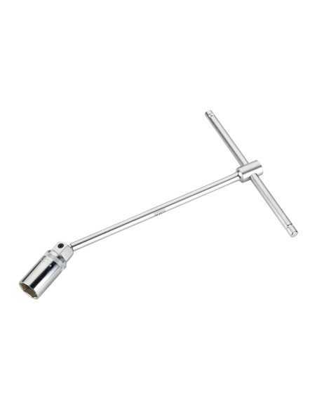 LLAVE PARA BUJIAS C/MANGO EN T 21 mm