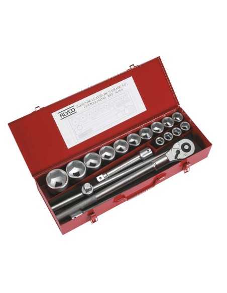 Juego de llaves de vaso ALYCO 3/4 110pz 192580