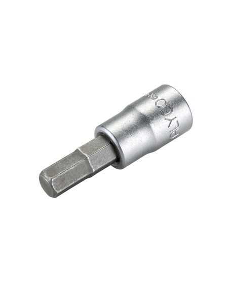 Llave de Vaso 1/4 ALYCO ORANGE Punta Atornillar Allen 5X37 mm