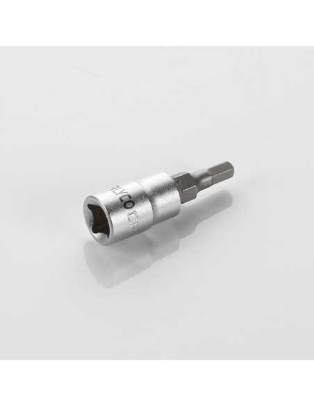 Llave de Vaso 1/4 ALYCO ORANGE Punta Atornillar Allen 5X37 mm