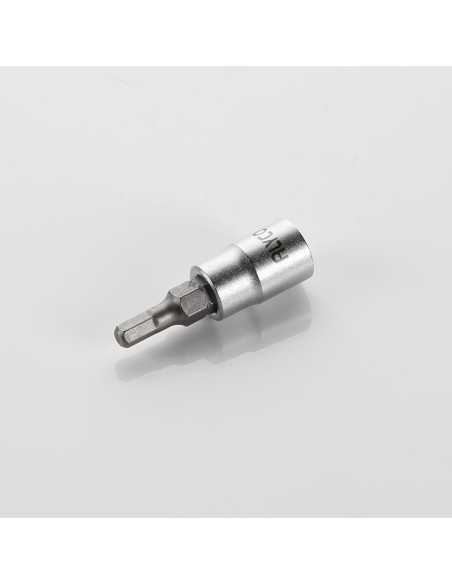 Llave de Vaso 1/4 ALYCO ORANGE Punta Atornillar Allen 5X37 mm