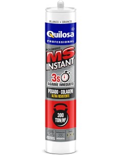 Adhesivo de Polimero QUILOSA MS Instant Turbo Balnco 300 ml - ¡Consíguelo ahora al mejor precio!