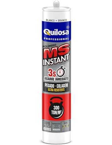 Adhesivo de Polimero QUILOSA MS Instant Turbo Balnco 300 ml - ¡Consíguelo ahora al mejor precio!