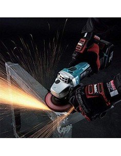Mini Amoladora MAKITA LXT a Batería 125mm 18V Profesional 2