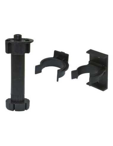 Pata Mueble de Cocina AMIG Kit 9-16/95-120 Negro