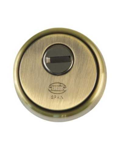 Escudo Boca Llave LATON CUERO 31-65