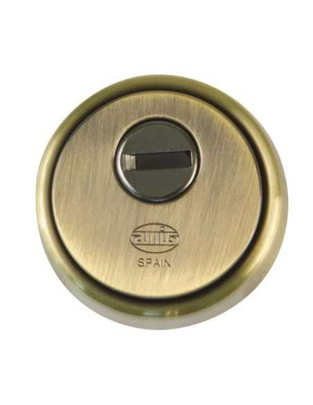 Escudo Boca Llave LATON CUERO 31-65