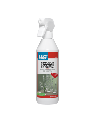 Limpiador HG LAMPARAS CRISTAL 500ML