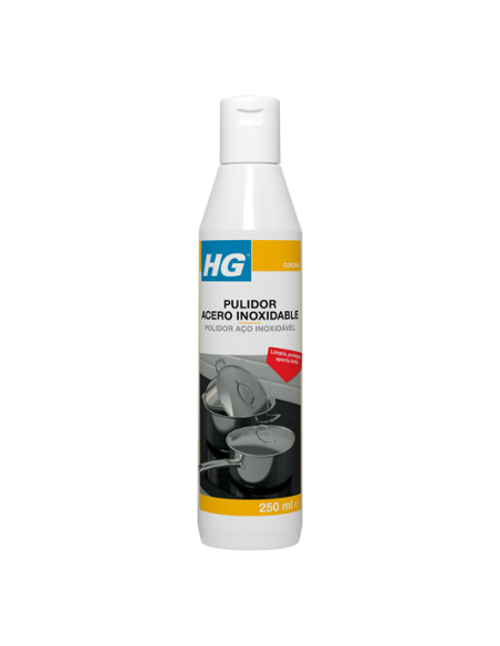 Limpiador HG ACERO INOXIDABLE 250 ML