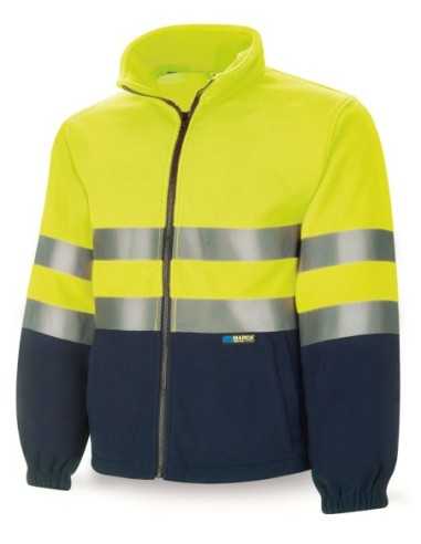 FORRO ALTA VISIBILIDAD BICOLOR AZUL-AMARILLO T-XXXL