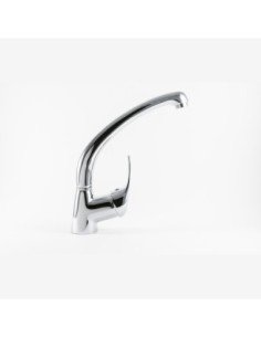 Grifo de cocina monomando CLEVER 235mm con caño fundido N Panam Urban Cromado 2