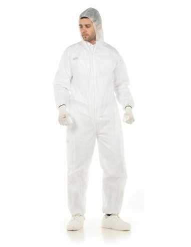 Buzo desechable 100% polipropileno MARCA PL BLANCO T-XL