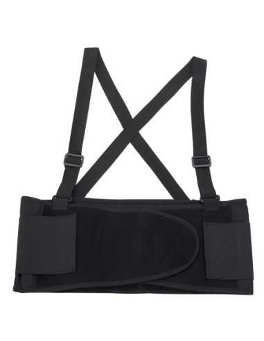 Faja lumbar MARCA PL con tirantes regulables y cierre de velcro T-L