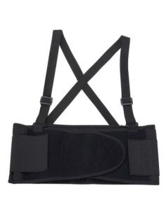 Faja lumbar MARCA PL con tirantes regulables y cierre de velcro T-S