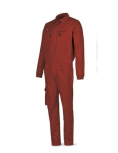 Buzo MARCA PL Top Line 488BTTOPR rojo poliéster/algodón de 245 gr T-46