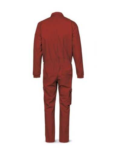 Buzo MARCA PL Top Line 488BTTOPR rojo poliéster/algodón de 245 gr T-46