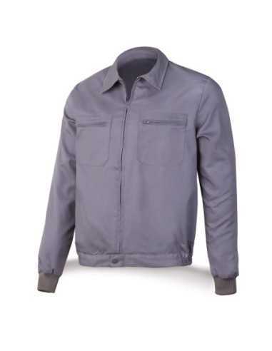 Chaqueta MARCA PL 388CG gris poliéster/algodón 200 g T-52