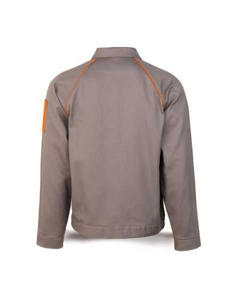 Chaqueta MARCA PL Super Top gris en Algodón de 270 gr T-48