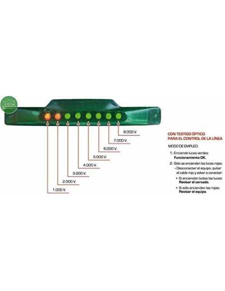 PASTOR ELÉCTRICO ZERKO-RED. 6 JULIOS DE POTENCIA