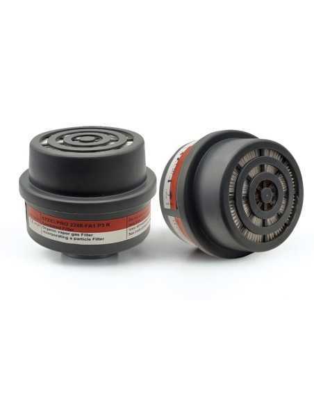 Filtros de rosca MARCA PL STEELPRO 2288FA1P3SIN para media máscara "BREATH" (A1P3)