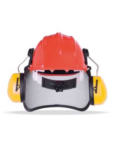 Casco Máscara y Orejera MARCA PL STEELPRO 2088KFN KIT Forestal