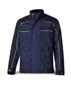 Chaqueta MARCA PL PROSERIES 588CCAMNE CANVAS azul marino/negro poliéster/algodón 245 gr T- 56/58