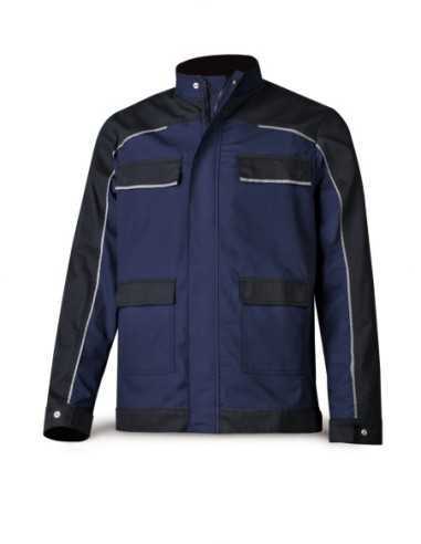 Chaqueta MARCA PL PROSERIES 588CCAMNE CANVAS azul marino/negro poliéster/algodón 245 gr T- 56/58