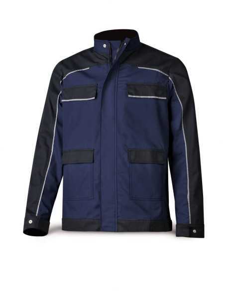 Chaqueta MARCA PL PROSERIES 588CCAMNE CANVAS azul marino/negro poliéster/algodón 245 gr T- 56/58