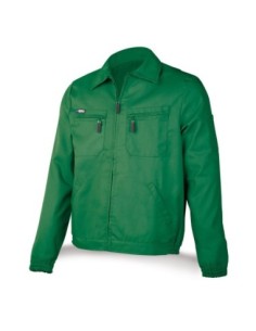 Chaqueta MARCA PL TOPLINE 488CTTOPV verde poliéster/algodón de 245 g T-456