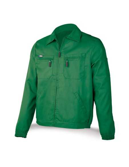 Chaqueta MARCA PL TOPLINE 488CTTOPV verde poliéster/algodón de 245 g T-456