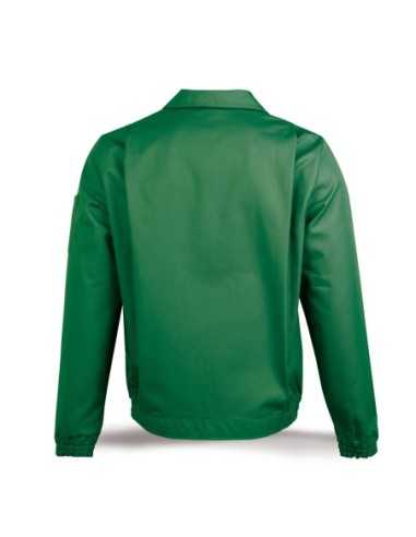 Chaqueta MARCA PL TOPLINE 488CTTOPV verde poliéster/algodón de 245 g T-456