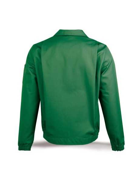 Chaqueta MARCA PL TOPLINE 488CTTOPV verde poliéster/algodón de 245 g T-456