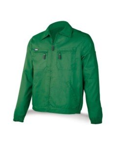 Chaqueta MARCA PL TOPLINE 488CTTOPV verde poliéster/algodón de 245 g T-48