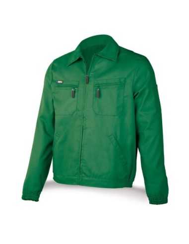 Chaqueta MARCA PL TOPLINE 488CTTOPV verde poliéster/algodón de 245 g T-48
