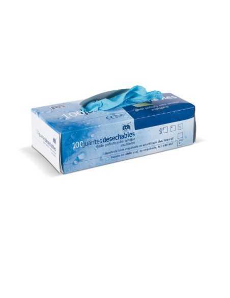 Guante de nitrilo azul Desechable MARCA PL 688NUTA 100u T-S