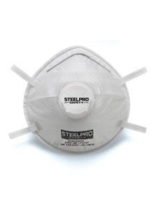 Mascarilla MARCA PL STEELPRO desechable FFP2 con válvula de exhalación