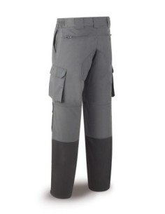 Pantalón MARCA PL PRO SERIES FIRST LINE gris/negro poliéster/algodón 245 gr Multibolsillos T-58/60 2