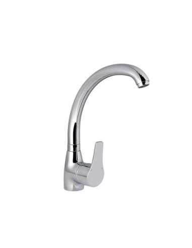 Grifo de Cocina 98624 monomando CLEVER con Caño tubo Go! Cromado