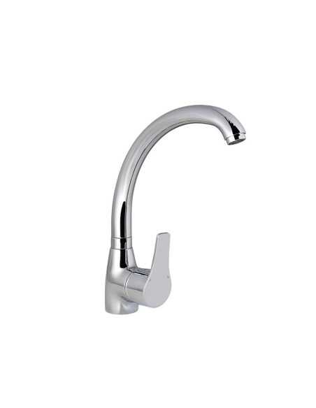 Grifo de Cocina 98624 monomando CLEVER con Caño tubo Go! Cromado